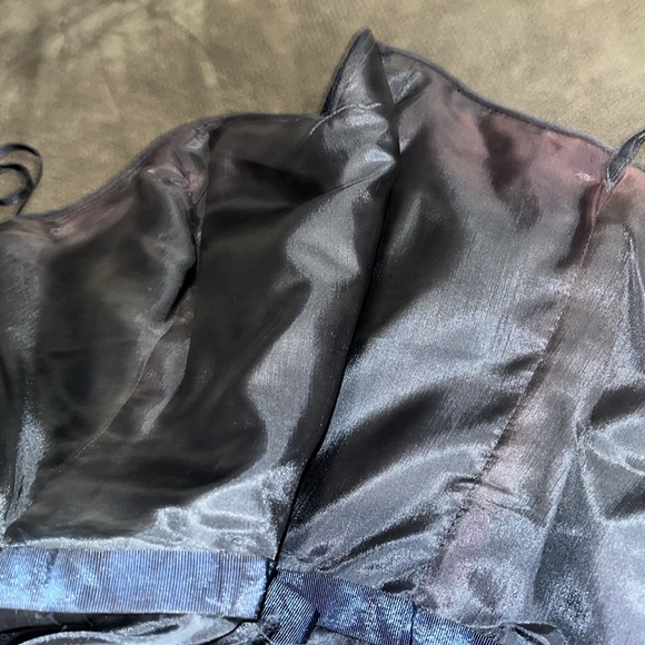 Kathryn Conover by Night. Navy Blue Strapless Cocktail Dress. Gently worn. Sz 10 - Picture 12 of 13